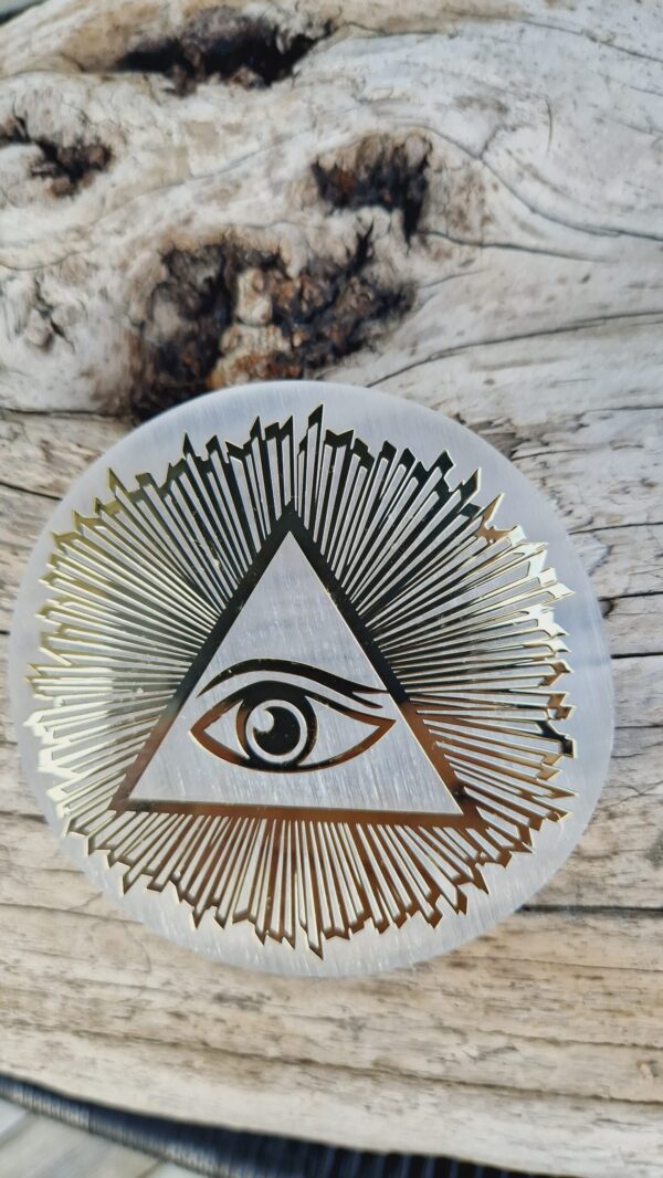 Selenitt - laddeplate "All seeing Eye" - Bilde 4