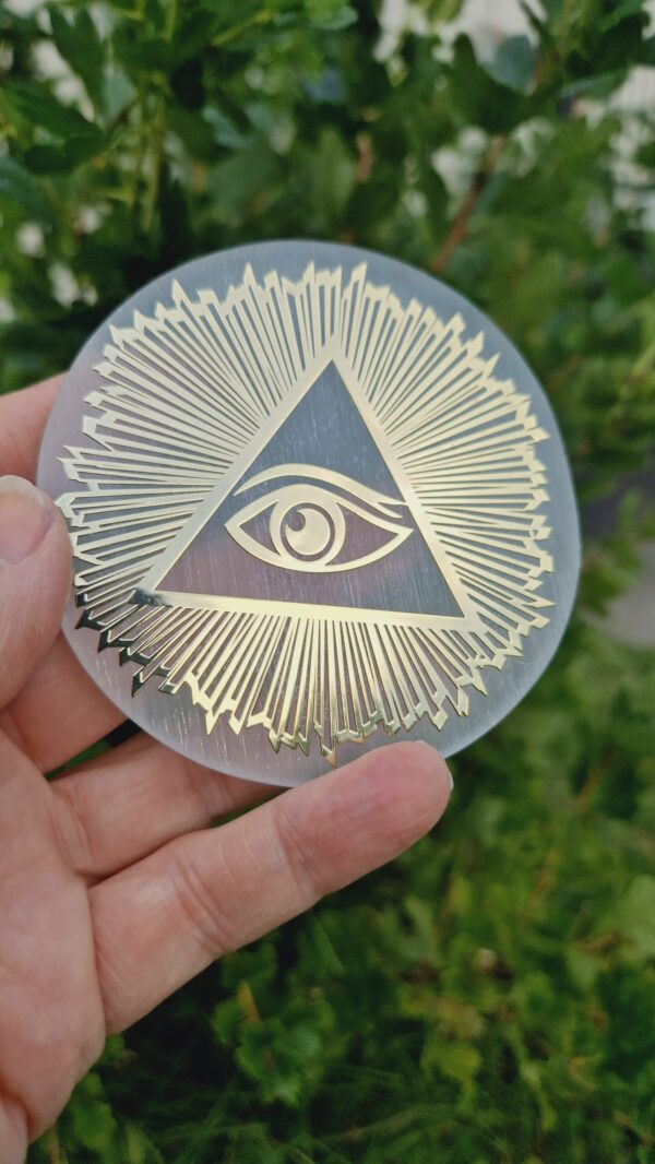 Selenitt - laddeplate "All seeing Eye"